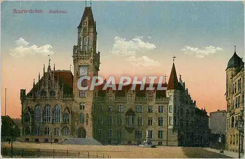 Cartes postales Saarbrucken Rathaus