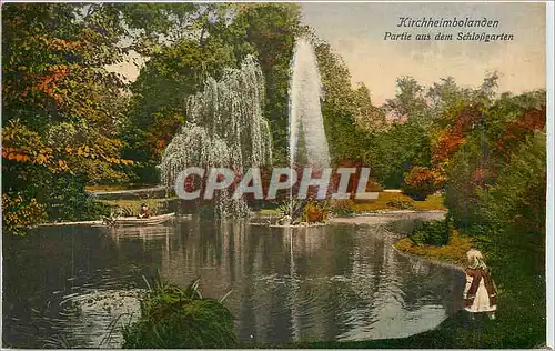 Cartes postales Kirchheimbolanden Partie aus dem Schlossgarten