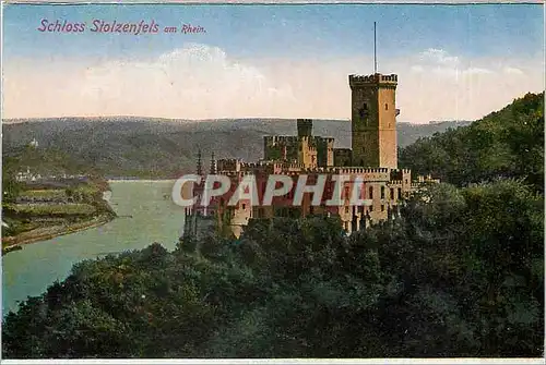 Cartes postales Schloss Stolzenfels am Rhein