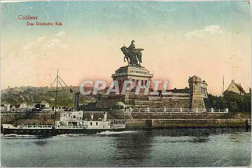 Cartes postales Coblenz Das Deutsche Eck