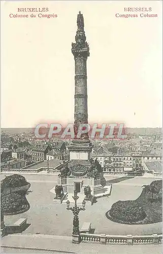 Ansichtskarte AK Bruxelles Colonne du Congres