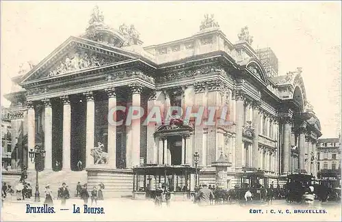 Cartes postales Bruxelles La Bourse