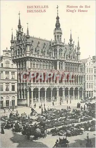 Cartes postales Bruxelles Maison du Roi