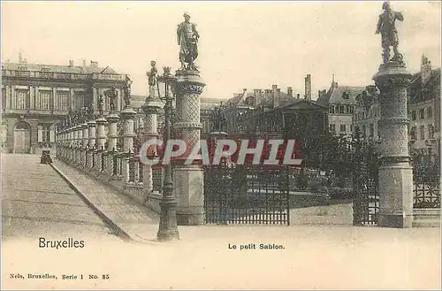 Cartes postales Bruxelles Le petit Sablon