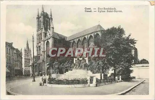 Cartes postales Gand - Eglise St-Bavon