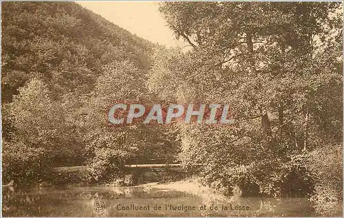 Cartes postales Confluent de l'Iwoigne et de la Lesse