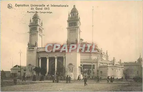 Cartes postales Gand - Exposition Universelle et Internationale  Pavillon du Congo Belge