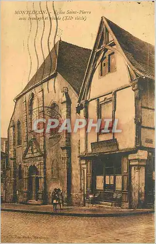 Cartes postales Montlu�on - Eglise Saint-Pierre