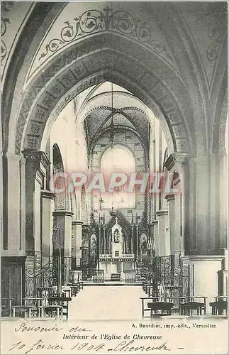 Cartes postales Interieur de l'Eglise de Chevreuse