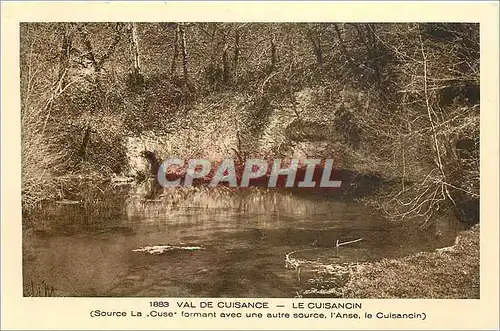 Cartes postales Val de Cuisance - Le Cuisancin  Source la Cuse formant avec une autre source  l'Anse  le Cuisanc