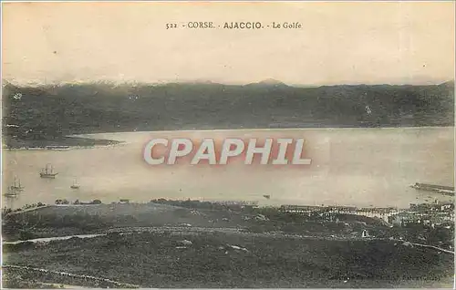 Cartes postales Corse - Ajaccio - Le Golfe