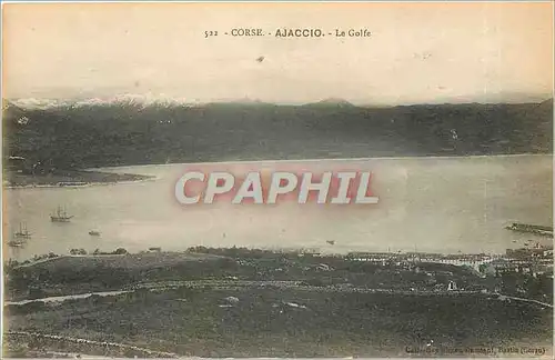 Cartes postales Ajaccio - Le Golfe