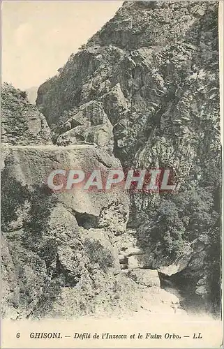 Cartes postales Ghisoni - defile de l'Inzecca et le Fuim Orbo