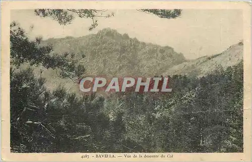 Ansichtskarte AK Bavella - Vue de la Descente du Col