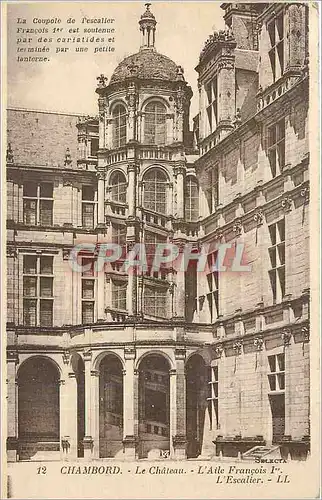 Ansichtskarte AK Chambord - Le Ch�teau - L'Aile Fran�ois 1er