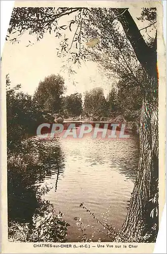 Cartes postales Chatres-sur-Cher - Une vue sur le Cher