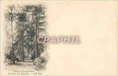 Cartes postales Foret de Fontainebleau -  Cavaliere des Brigands