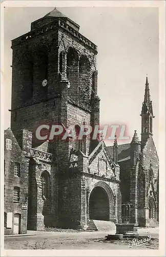 Cartes postales Locronan - Fa�ade de l'Eglise