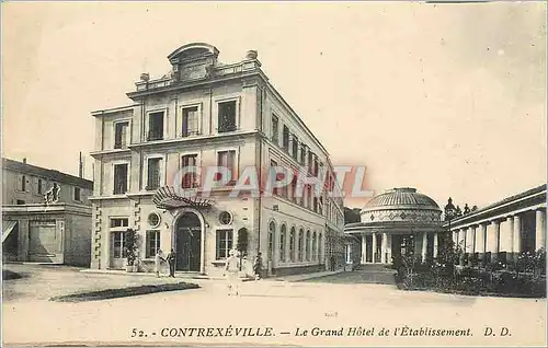 Cartes postales Contrexeville - Le Grand Hotel de l'Etablissement