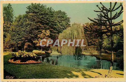 Cartes postales Le Cateau - Jardin Fenelon - vue de Bas