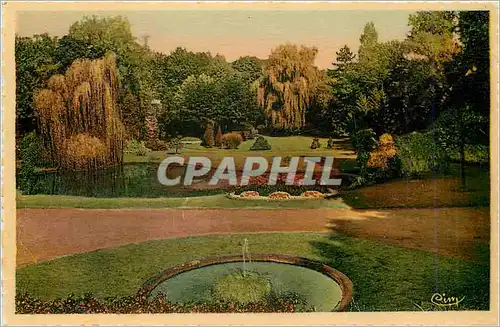 Cartes postales Le Cateau - Jardin Fenelon - vue de Bas