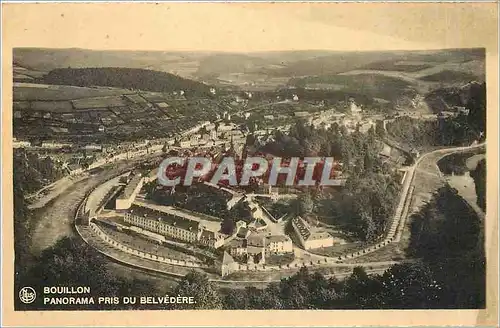 Ansichtskarte AK Bouillon - Panorama pris du Belvedere