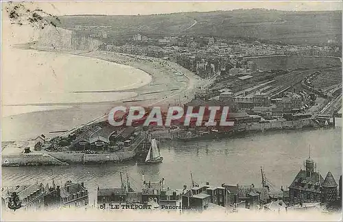 Cartes postales Le Treport - L'escalier des Falaises