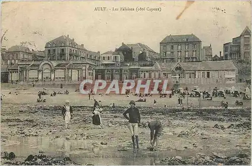 Cartes postales Ault - Les Falaises cote Cayeux