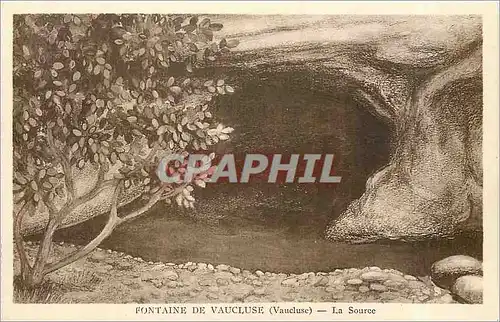 Cartes postales Fontaine de Vaucluse - La Source