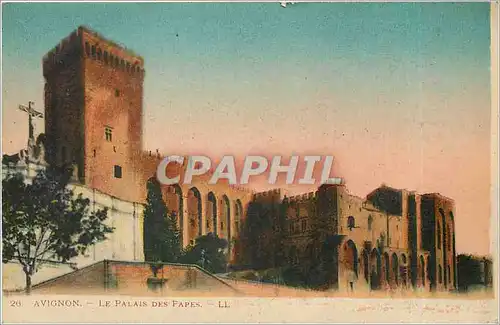 Cartes postales Avignon - Le Palais des Papes