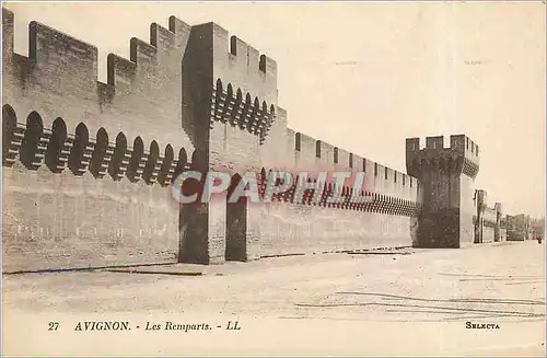 Cartes postales Avignon - Les Remparts