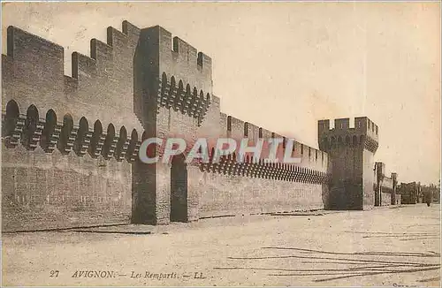Cartes postales Avignon - Les Remparts
