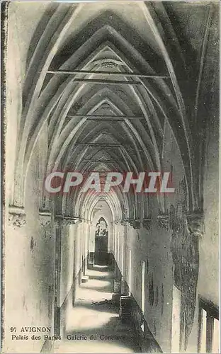 Cartes postales Avignon - Palais des Papes   Galerie du Conclave