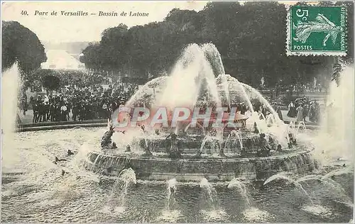 Cartes postales Parc de Versailles - Bassin de Latone