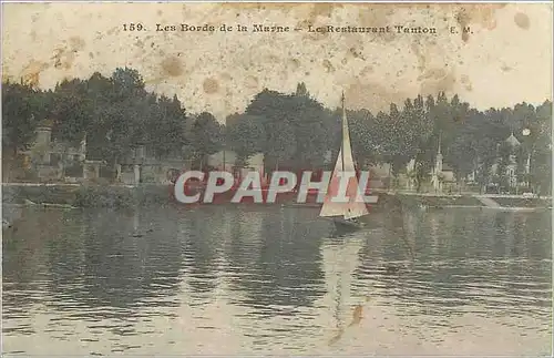 Cartes postales Les Bords de la Marne - Le Restaurant Tenton