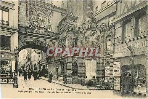 Cartes postales Rouen  -  La Grosse Horloge