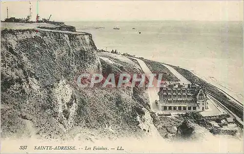 Ansichtskarte AK Sainte-Adresse  -  Les Falaises