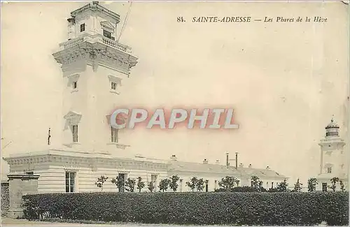 Cartes postales Sainte-Adresse  -  Les Phares de la Heve