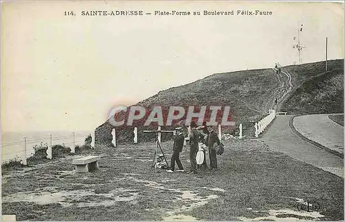 Ansichtskarte AK Sainte-Adresse  -  Plate-forme au boulevard Felix-Faure