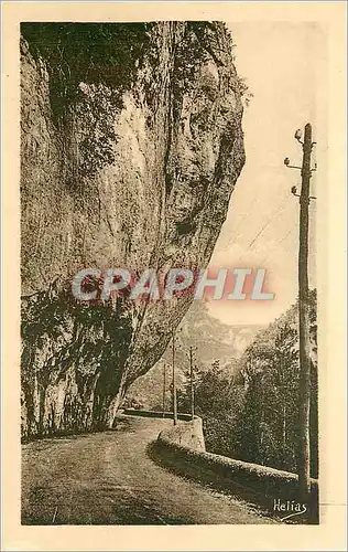 Cartes postales Les Gorges du Tarn  -  La Route au Cirque de Beaumes