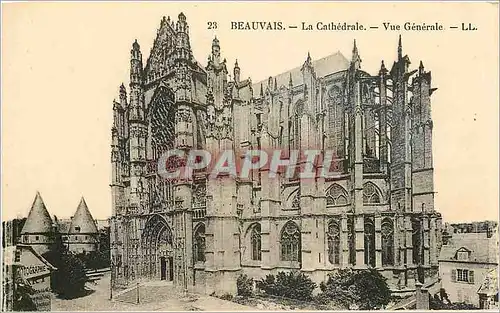 Ansichtskarte AK Beauvais  -  La Cathedrale - Vue generale