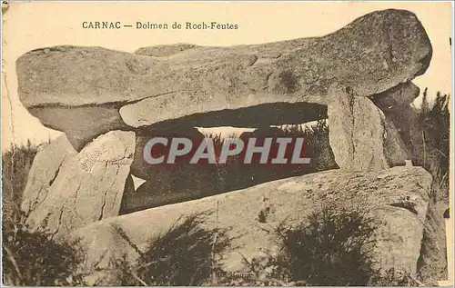 Cartes postales Carnac  -  Dolmen de Roch-Feutes