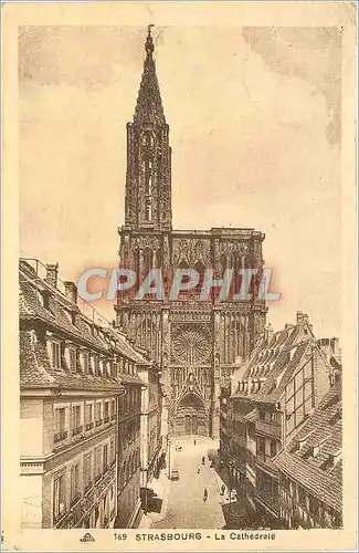 Cartes postales Strasbourg  -  La Cathedrale