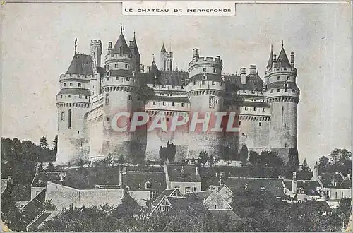 Ansichtskarte AK Le Ch�teau de Pierrefonds