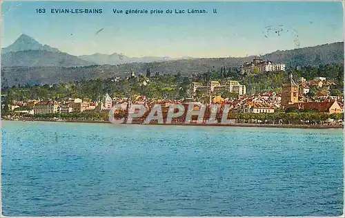 Cartes postales Evian-les-Bains Vue g�n�rale prise du Lac L�man