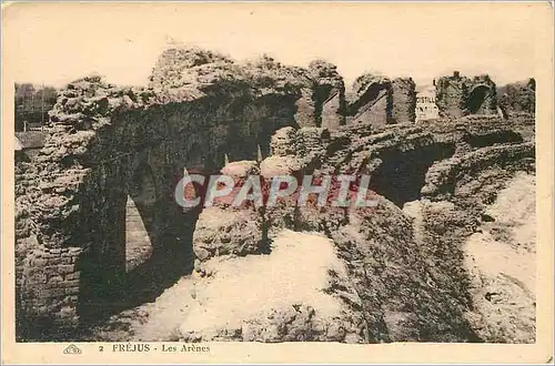 Cartes postales Frejus - les arenes