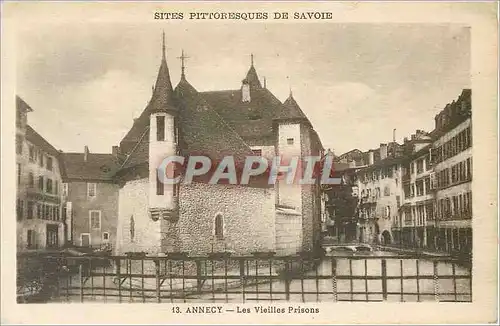 Cartes postales Annecy - les vieilles prisons