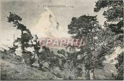 Cartes postales Le Mont Cervin