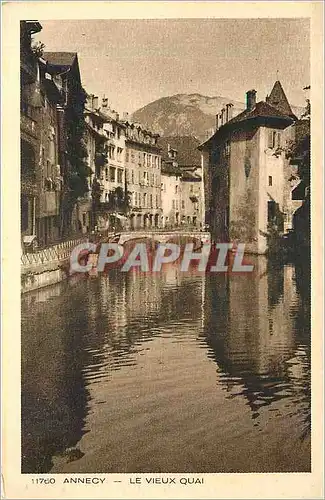 Ansichtskarte AK Annecy - Le vieux quai