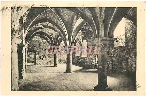 Cartes postales Abbaye du Mont Saint-Michel Promenoir